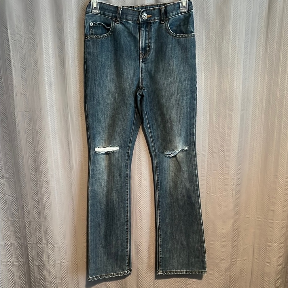 Children’s Place Distressed Bootcut Jeans